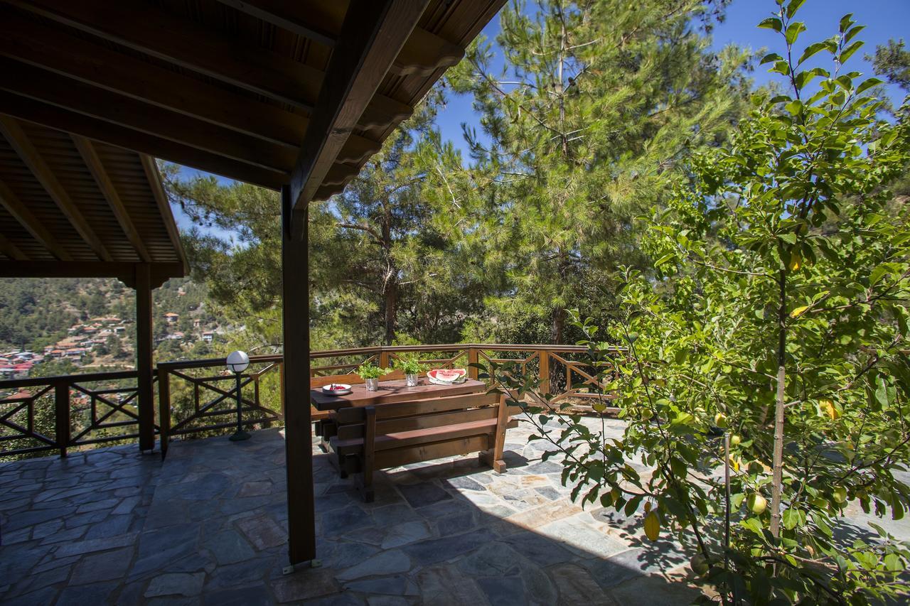 Ricky Chalet Near Troodos Spilia Exterior photo